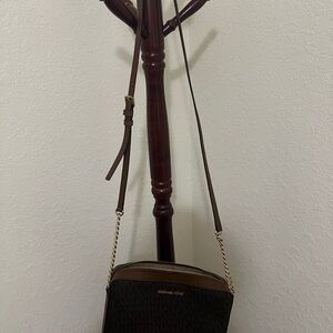 Michael Kors Dark Brown Crossbody Bag